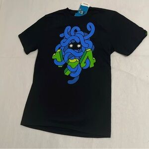 Tangela 151 Pokemon Center Mens Black Short Sleeve Graphic T Shirt